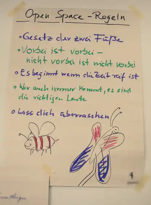 Regeln des Developer Open Space