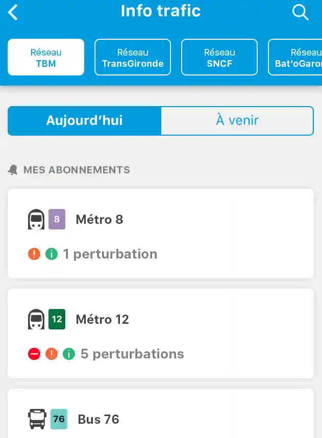Traffic reports