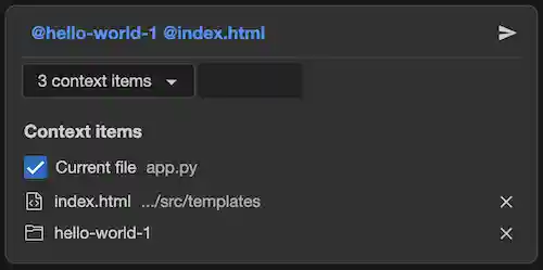Context Drawer for Gemini Code Assist for VS Code