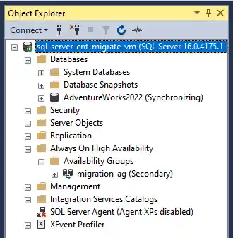 Verify Replica Database.