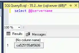 Query for the actual hostname of your publisher instance