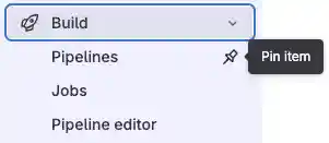 A selected pin icon.