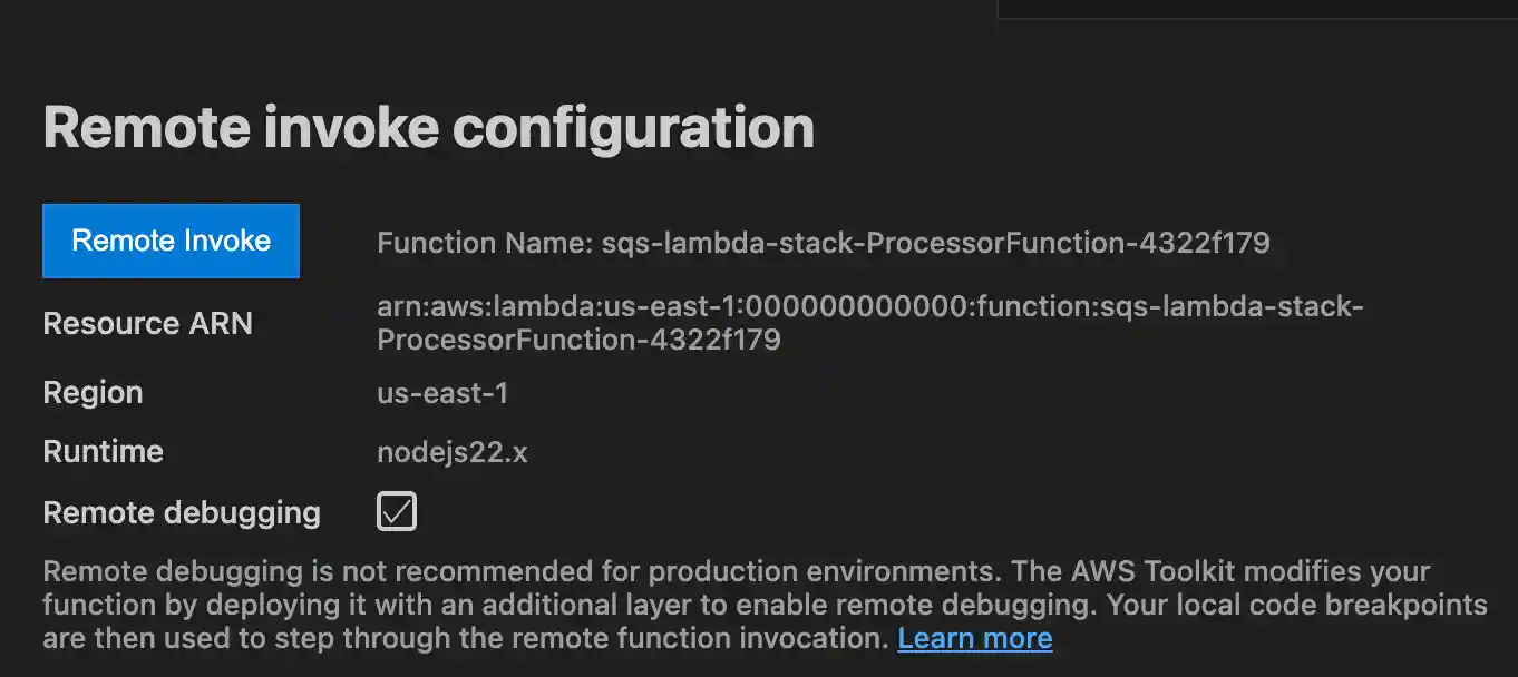 Remote Invoke Config
