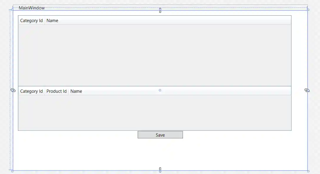 Screenshot of WPF Designer