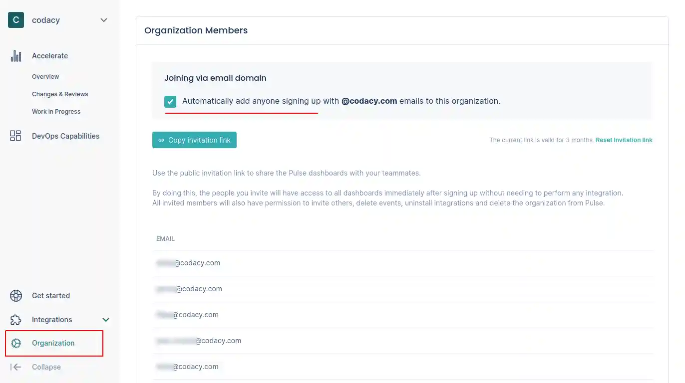 Adding organization members