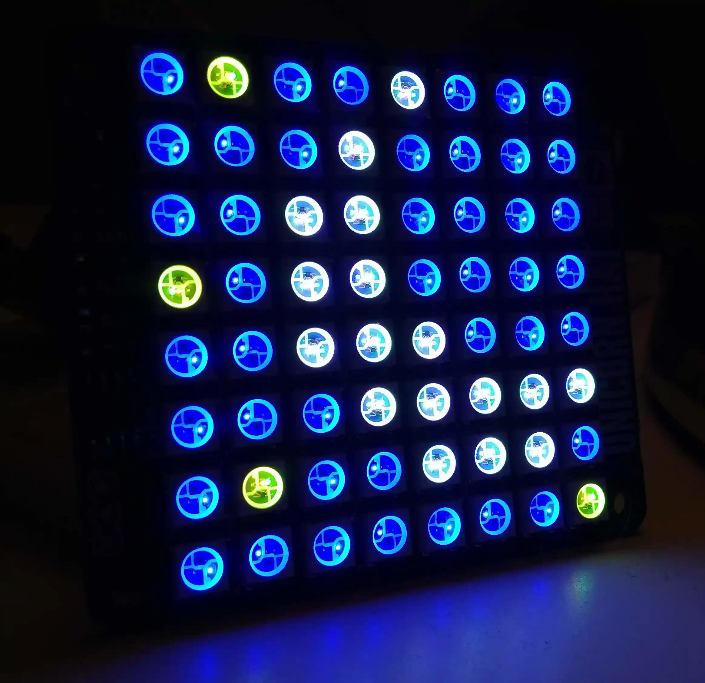 Pyclock2 Light Display