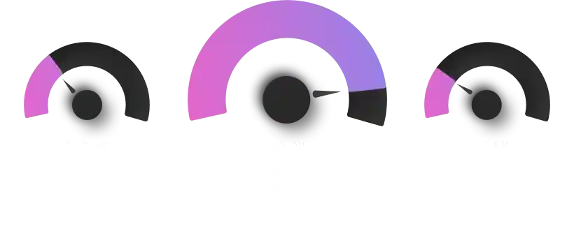 Three charts showing TechEmpower results based on fortunes responses per second - 33.9K for Node.js (Express), 342.5K for ASP.NET Core, and 62.6K for Go (Gin)