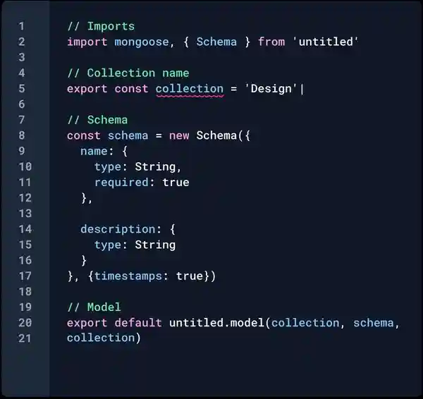 Screenshot of a Visual Studio code window with ESLint in action: underlining ESLint error in the editor.
