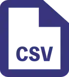 Google Cloud Storage CSV Logo