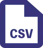 Amazon S3 CSV Logo