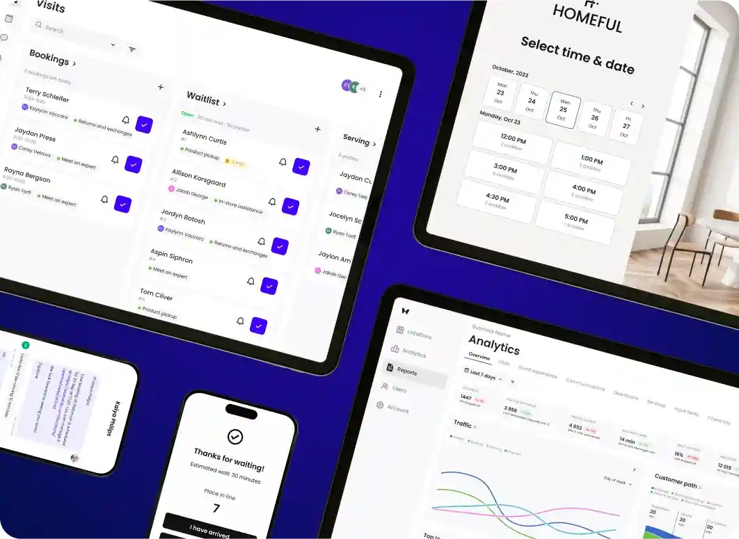 Get rid of long lines and wait times