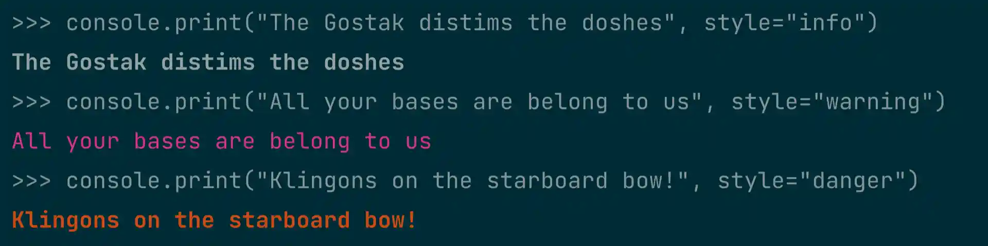 Rich text with custom theme