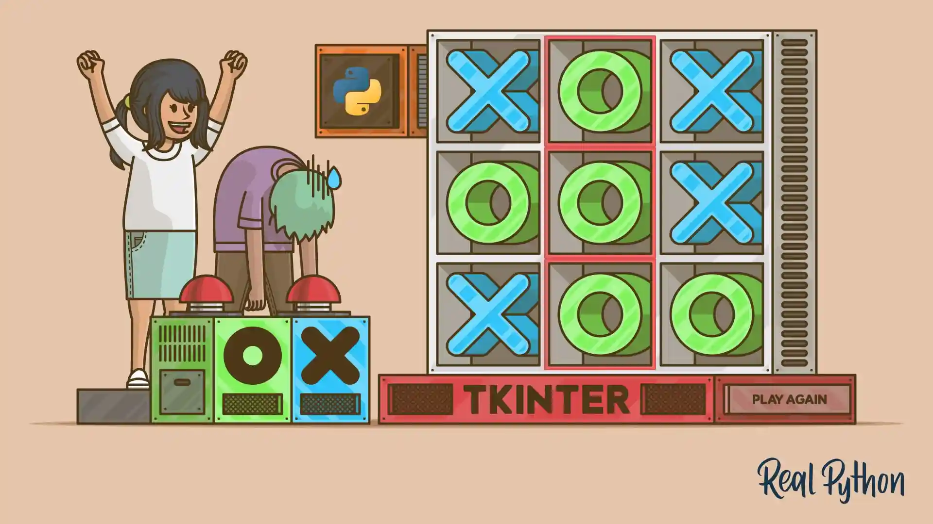 Title image for Build a Tic-Tac-Toe Game With Python and Tkinter (Build a Tic-Tac-Toe Game With Python and Tkinter)