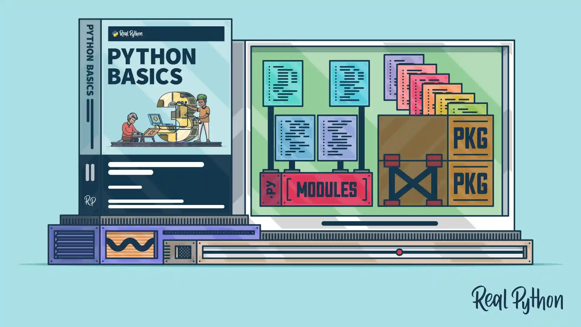Title image for Modules and Packages (Python Basics: Modules and Packages)
