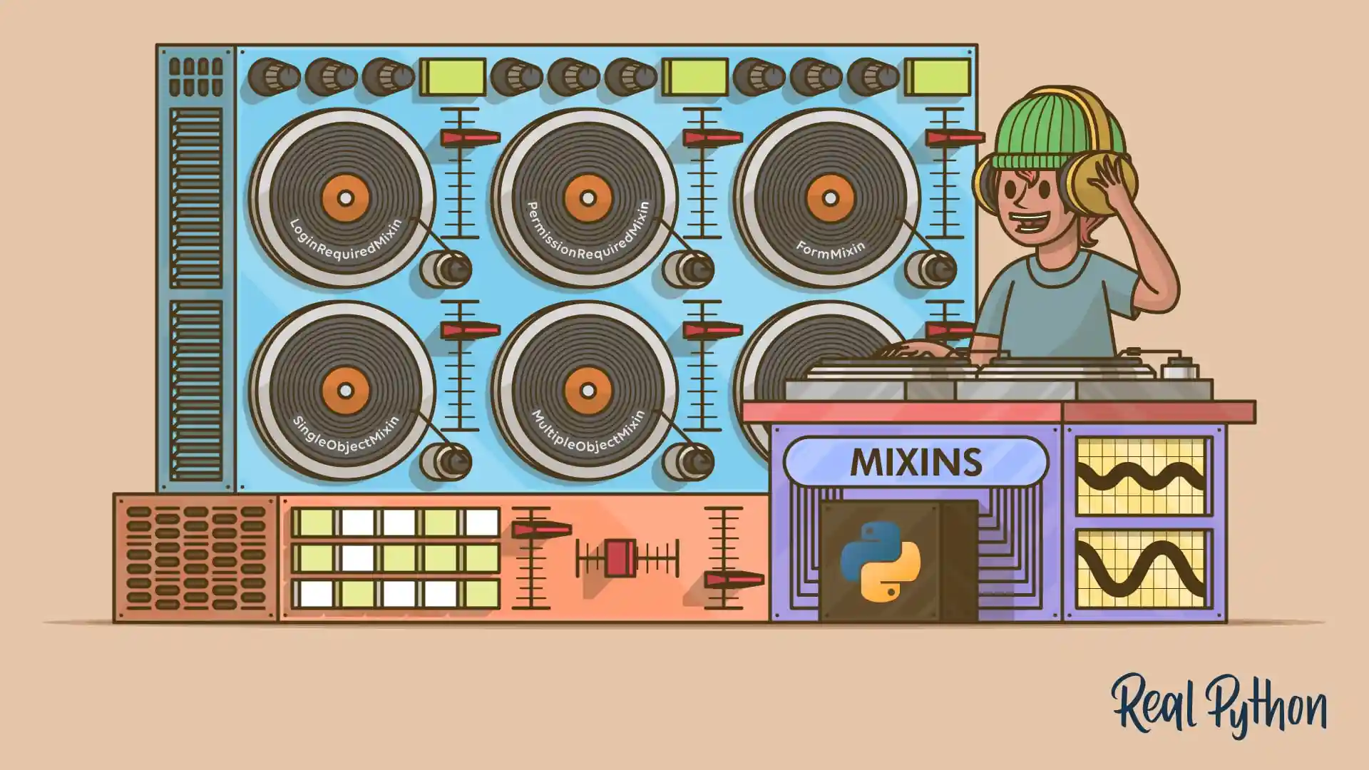 Title image for What Are Mixin Classes in Python? (What Are Mixin Classes in Python?)