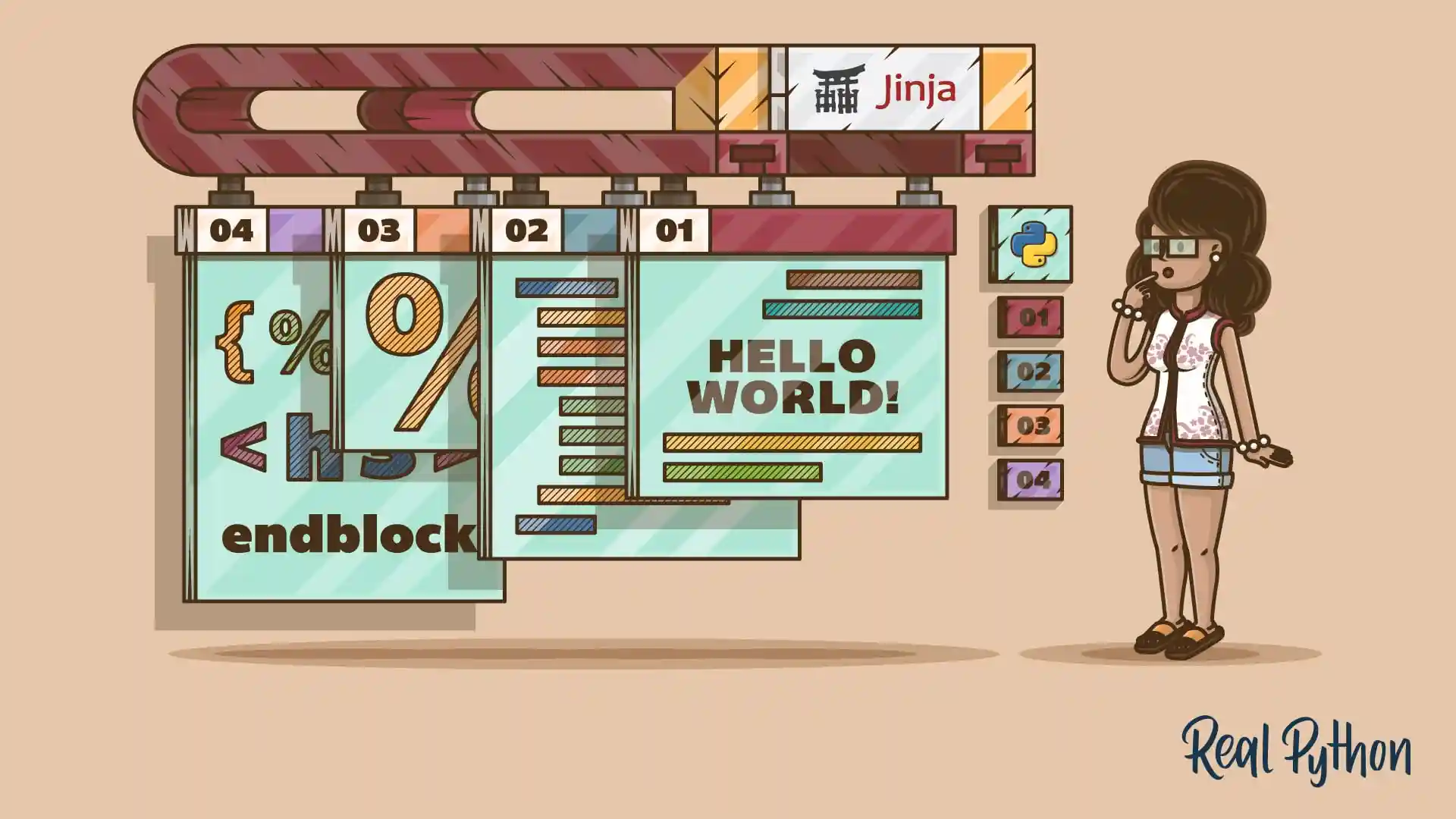 Title image for Jinja Templating (Jinja Templating Engine)