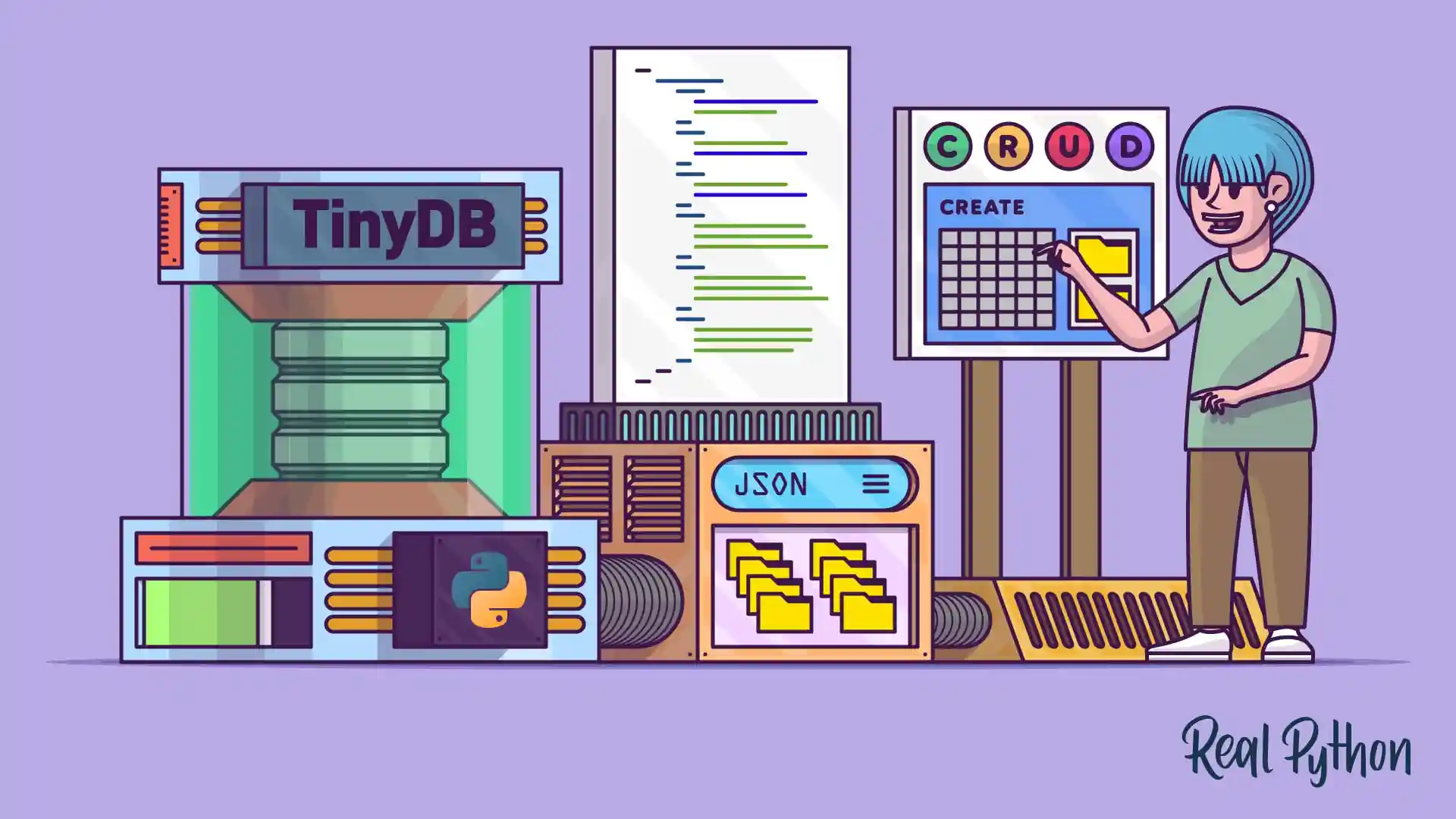 Title image for TinyDB: A Lightweight JSON Database for Small Projects (TinyDB: A Lightweight JSON Database for Small Projects)