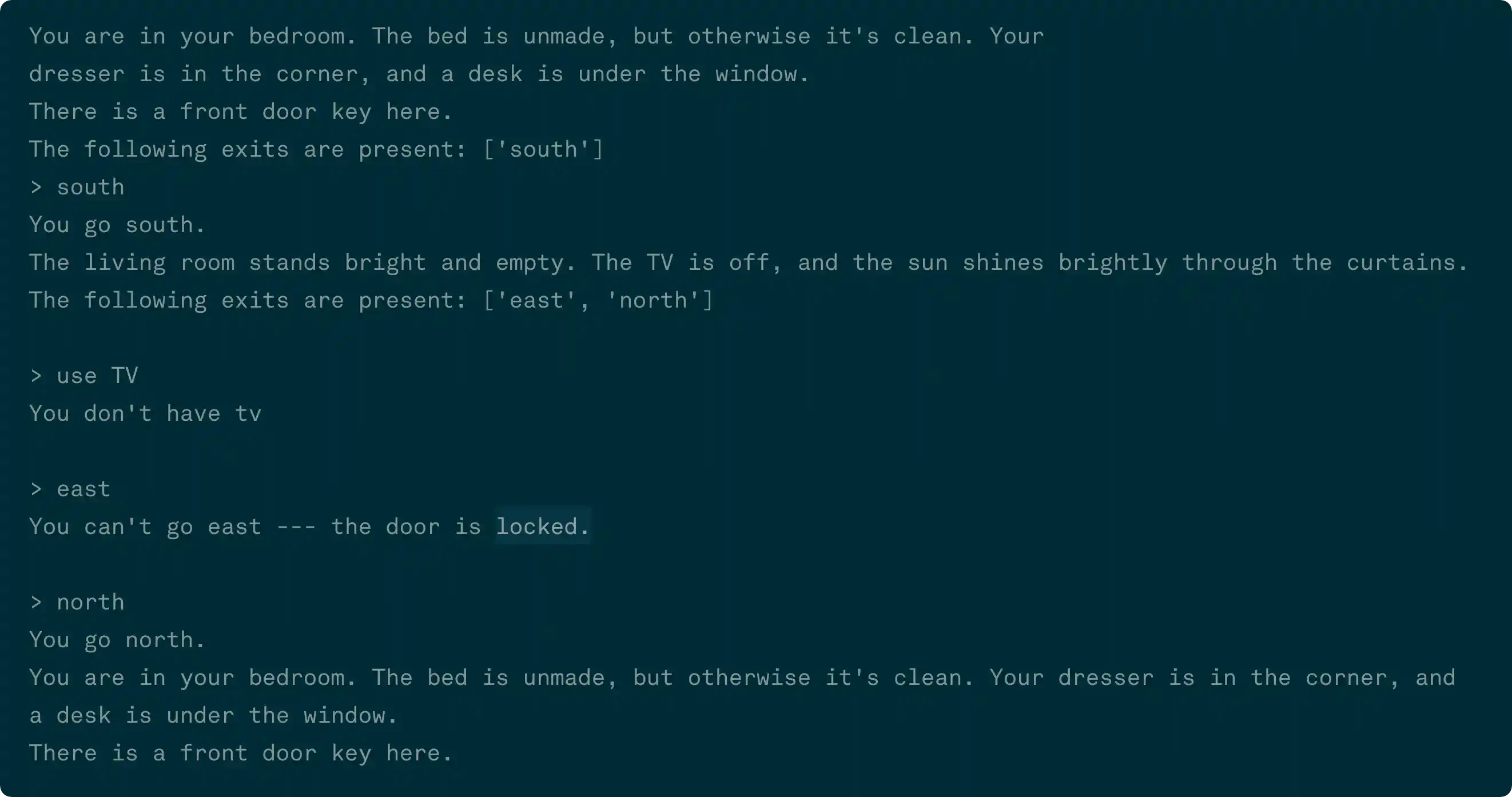 Basic Example of adeventurelib