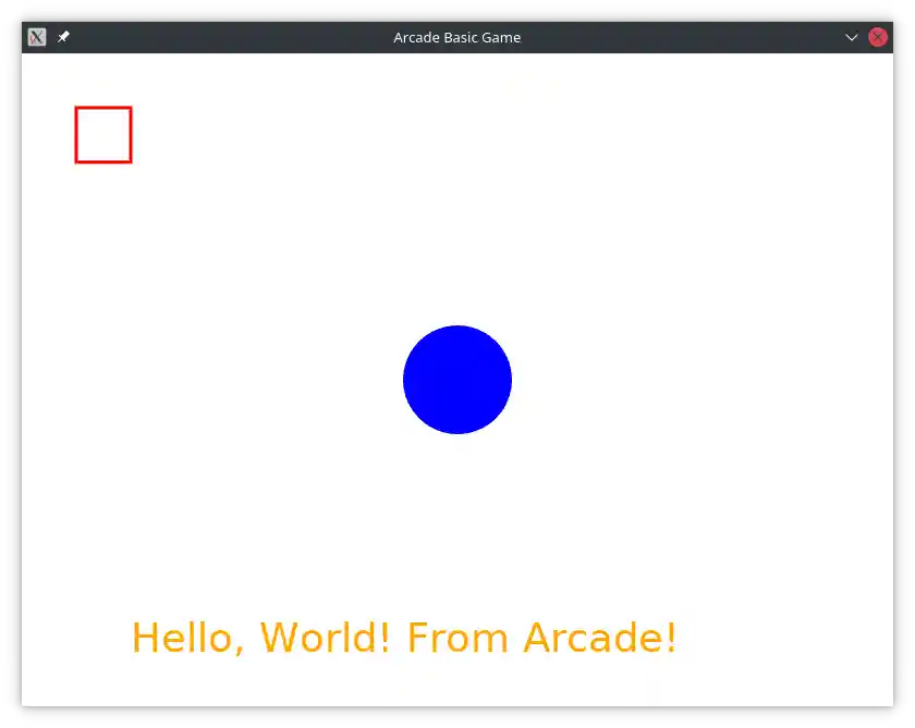 Basic code for Arcade