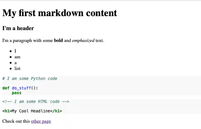 Code Blocks With Syntax Highlighting