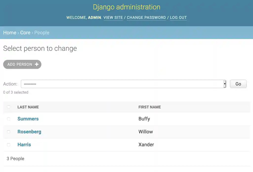 Add First and Last Name Columns to Change Listing