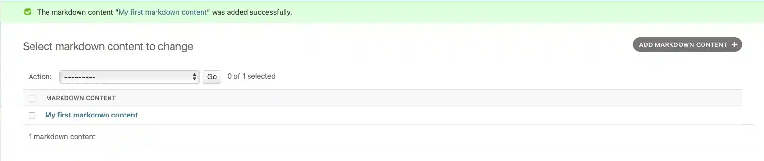 Django Admin List View