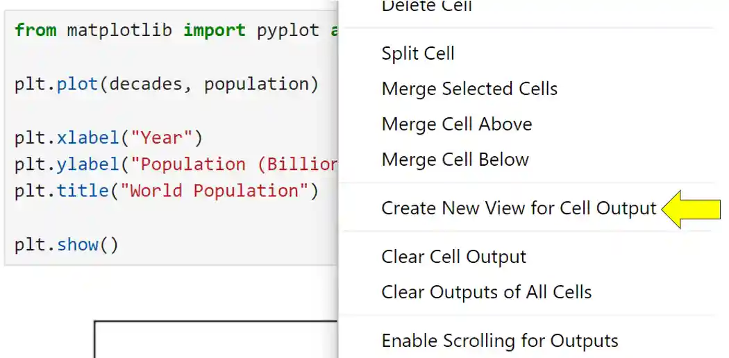 create a notebook view