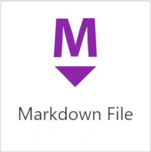 jupyterlab's markdown icon