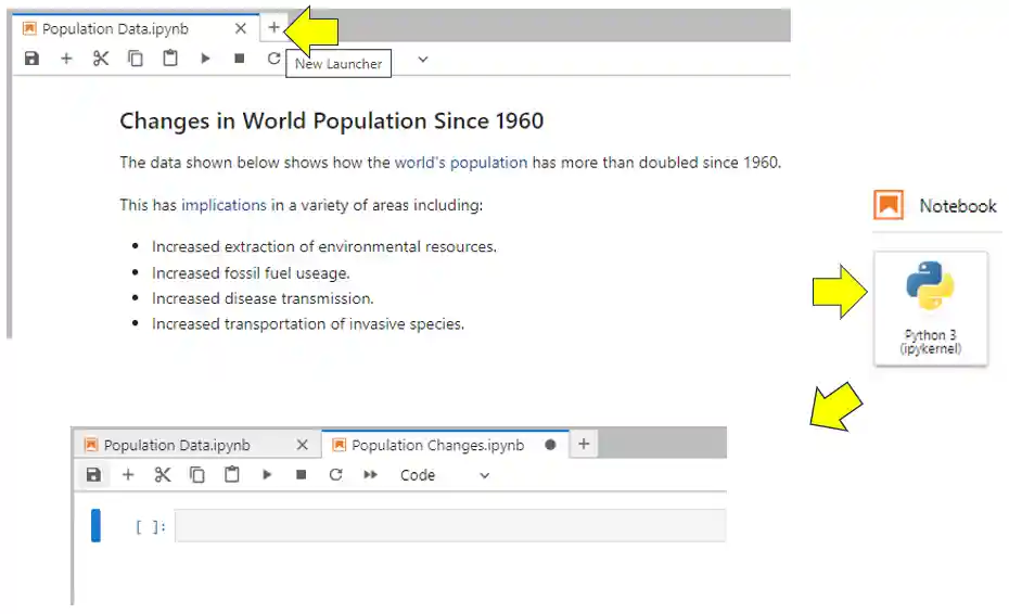 multiple jupyter notebooks