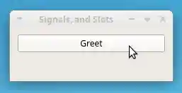 PyQt signals and slots example