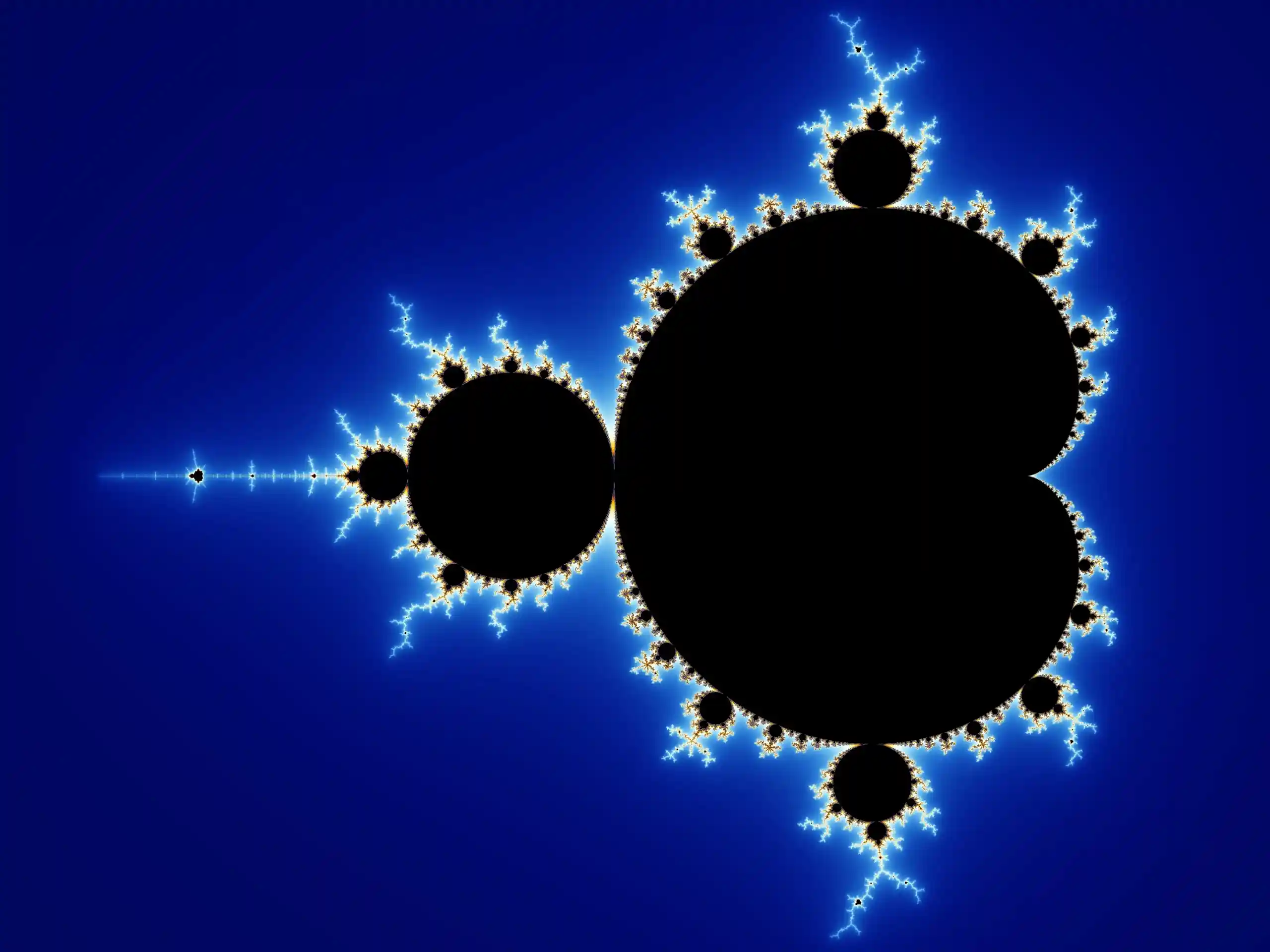 Mandelbrot Set (Source: Wikimedia, Created by Wolfgang Beyer, CC BY-SA 3.0)