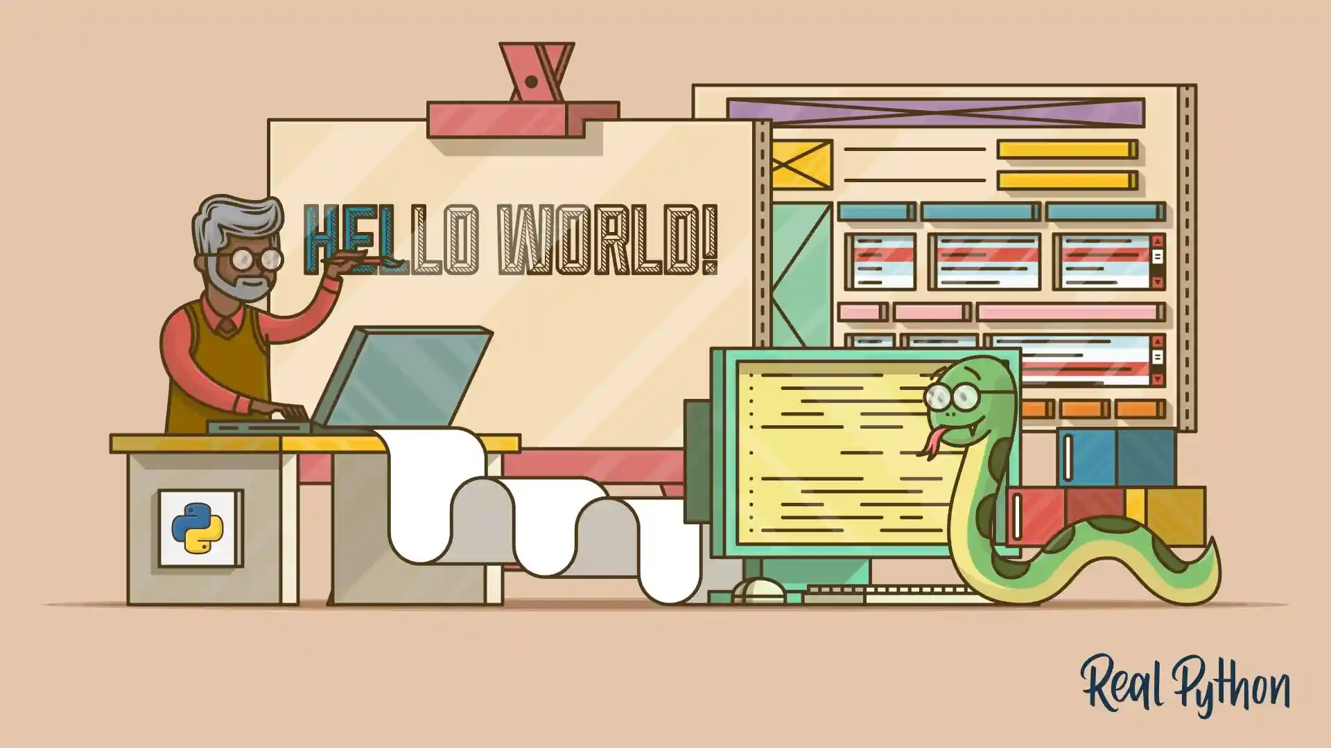 Title image for How to Build a Python GUI Application With wxPython (How to Build a Python GUI Application With wxPython)