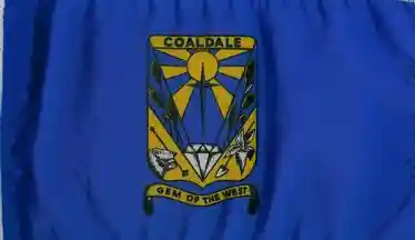 [flag of Coaldale]