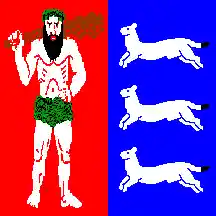[Flag of Lapland administrative province]