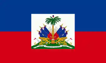 [Civil flag of Haiti]