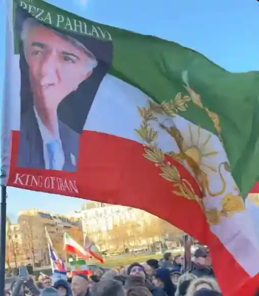 [Iranian War Flag and Naval Ensign, 1964-79]