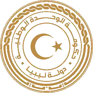Libyan emblem]