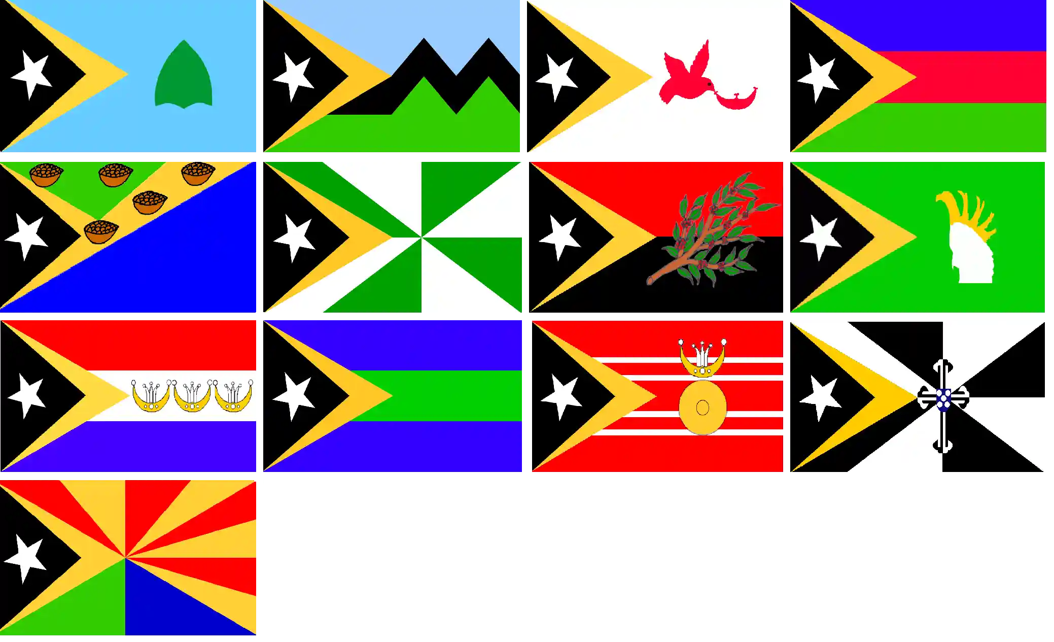 Flag of East Timor