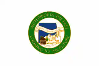 [Wheeling Township, Illinois flag]