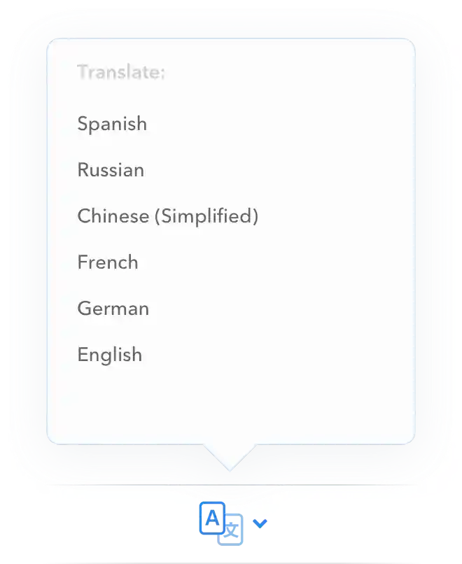 translation screenshot