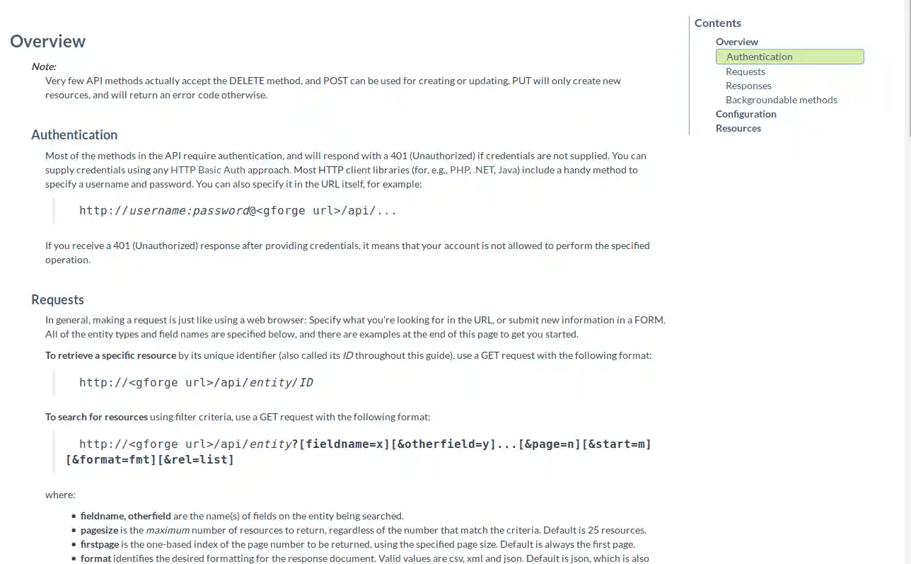 REST API for custom integrations and automation