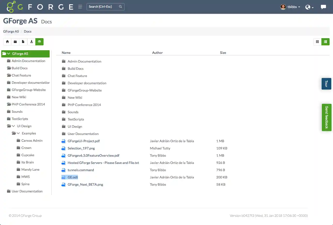 Version-controlled document management system