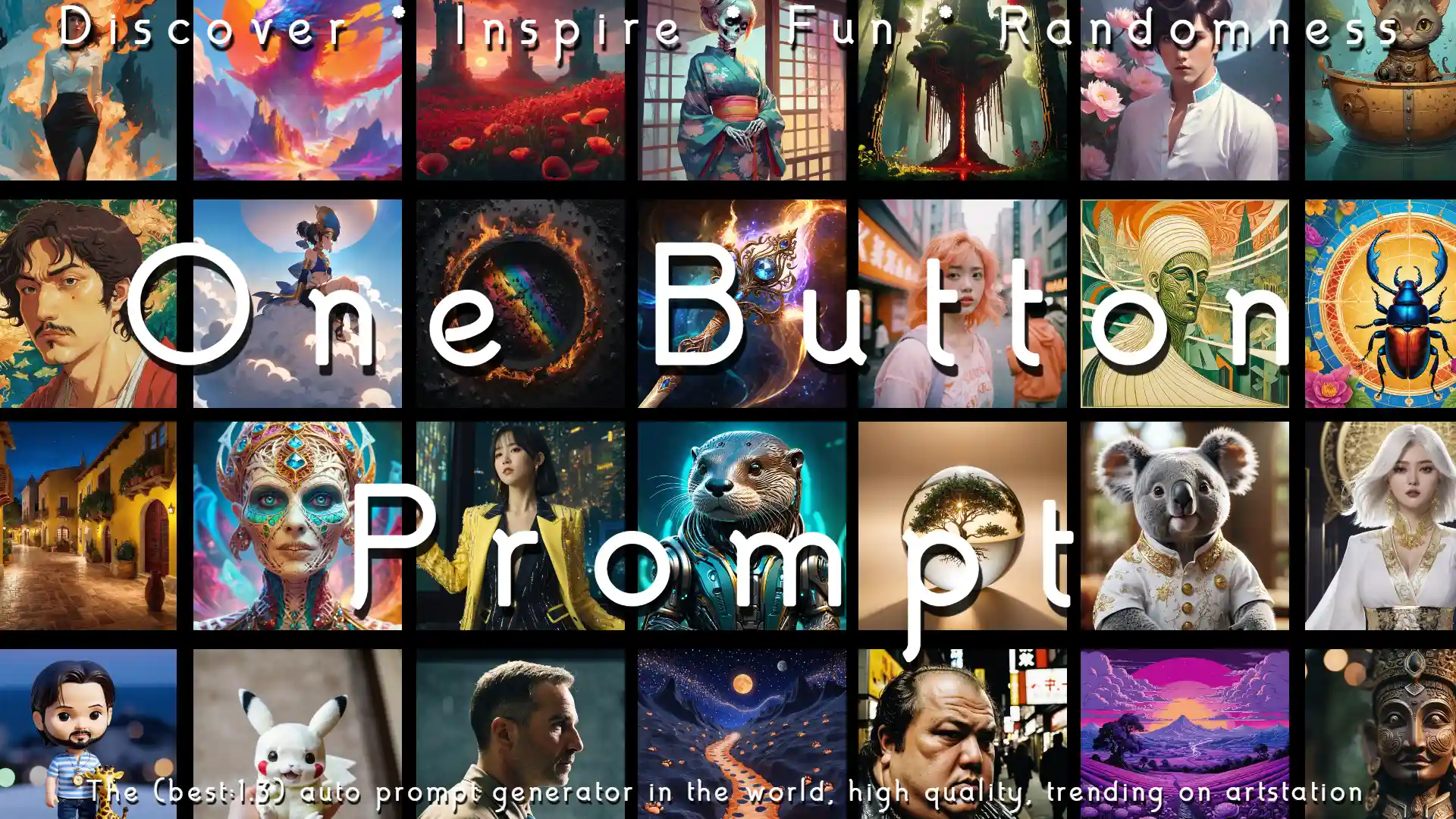 These images are auto generated, see all generated prompt below OneButtonPrompt