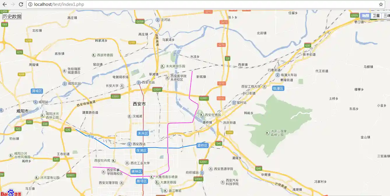 地图界面