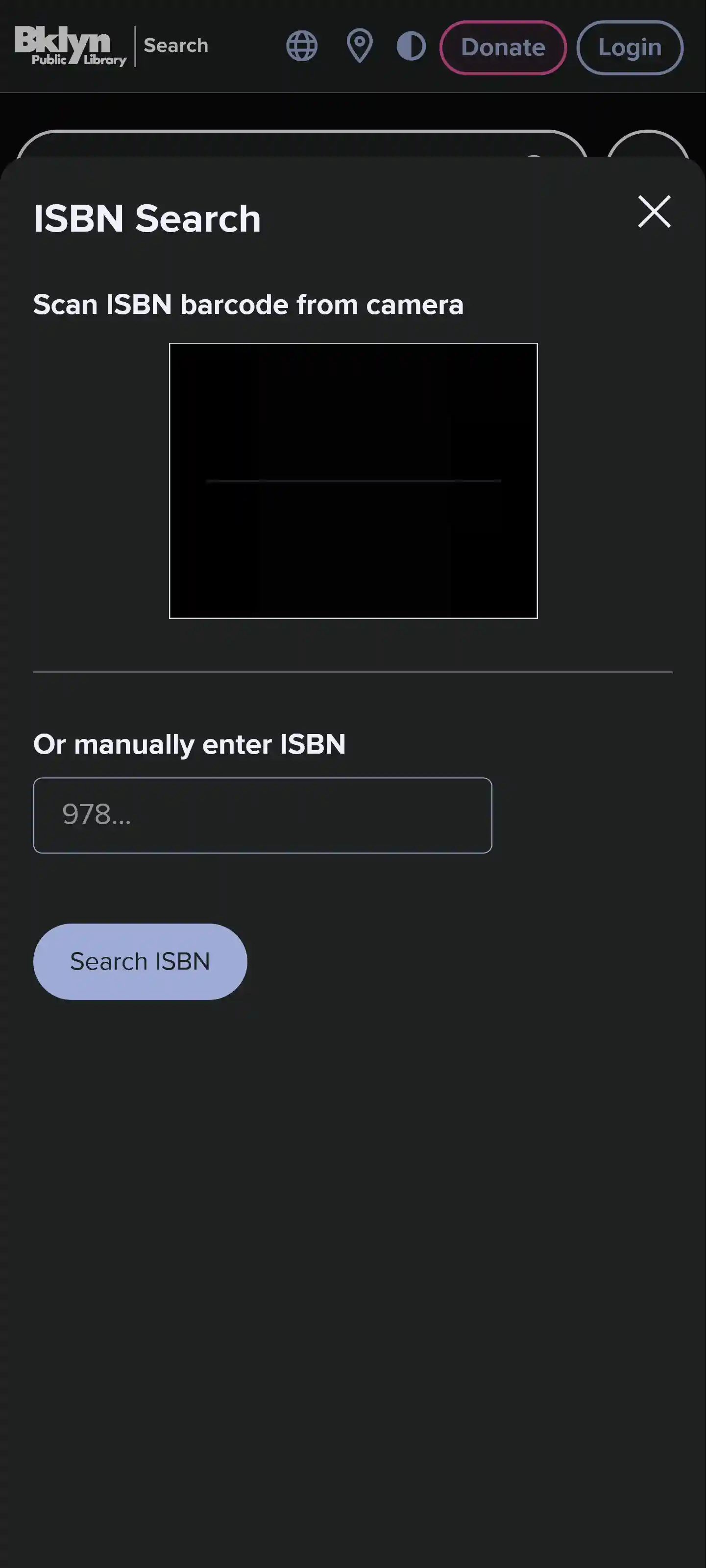 ISBN Search Feature