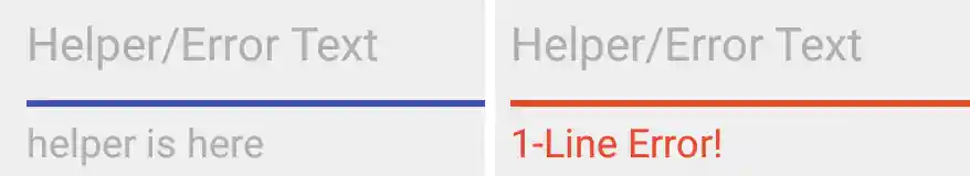 HelperTextAndErrorText