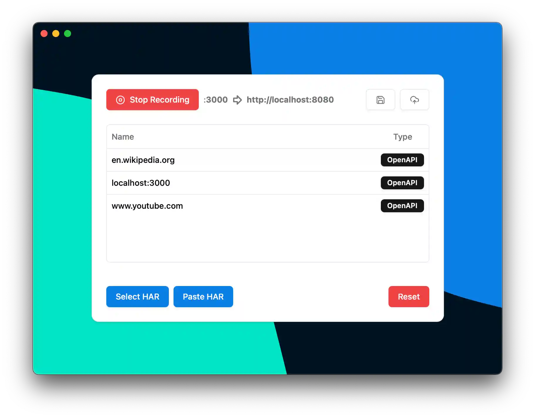some paths in the openapi specification, including one that has been parameterised
