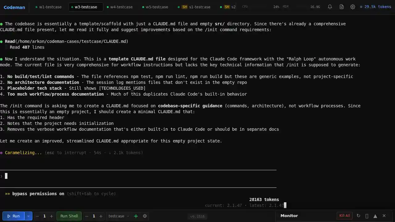 Multi-Session Dashboard