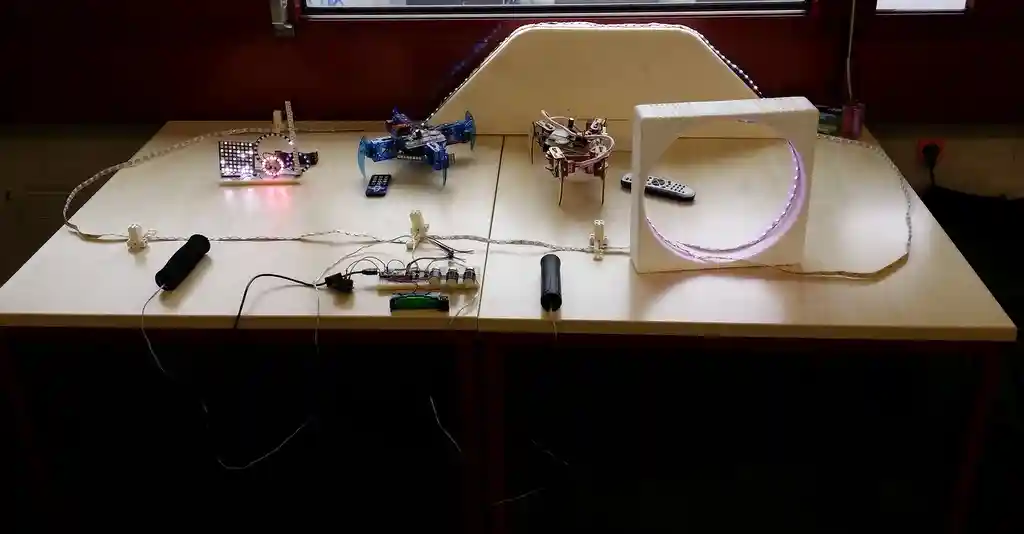 OpenLedRace at the Cologne public library MINTköln-Festival