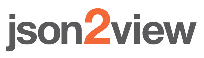 json2view logo